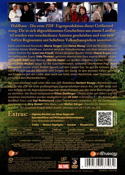 Produktbild: Waldhaus - Die komplette ZDF-Serie in 18 Teilen (Fernsehjuwelen) [6 DVDs]
