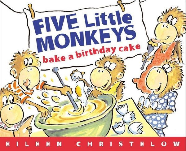 Produktbild: Five Little Monkeys Bake a Birthday Cake