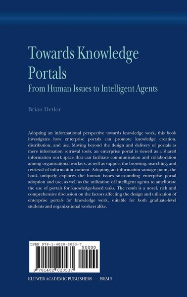 Produktbild: Towards Knowledge Portals
