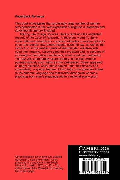 Produktbild: Women Waging Law in Elizabethan England