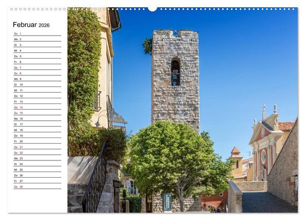 Produktbild: ANTIBES Idyllische Impressionen (Wandkalender 2026 DIN A2 quer), CALVENDO Monatskalender