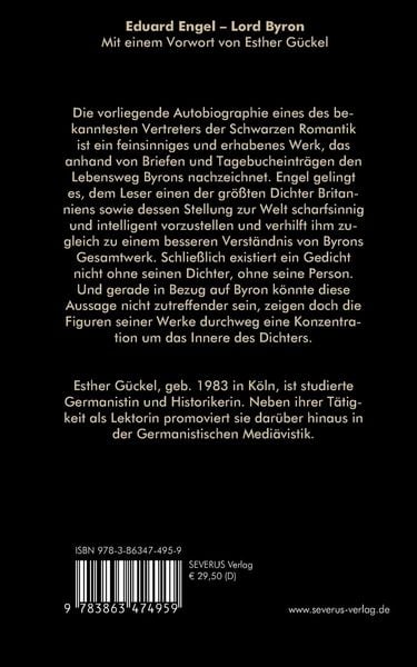 Produktbild: Lord Byron. Eine Autobiographie nach Tageb&uuml;chern und Briefen