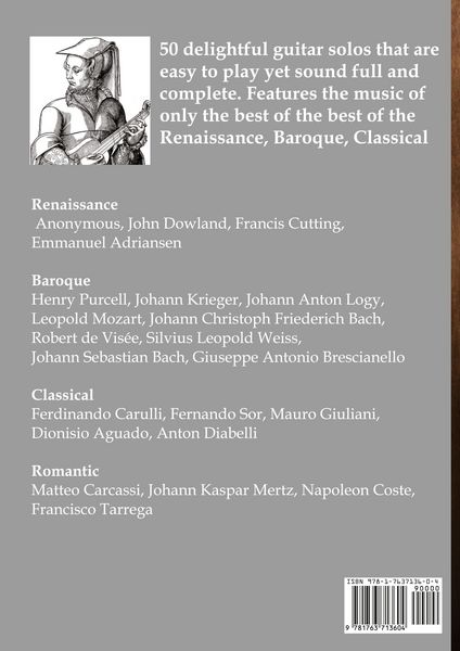 Produktbild: Easy Classical Guitar pieces Book 1
