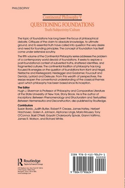 Produktbild: Questioning Foundations