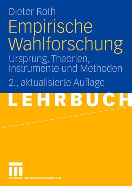 Produktbild: Empirische Wahlforschung