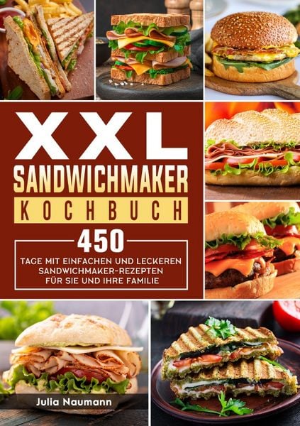 Produktbild: XXL Sandwichmaker Kochbuch