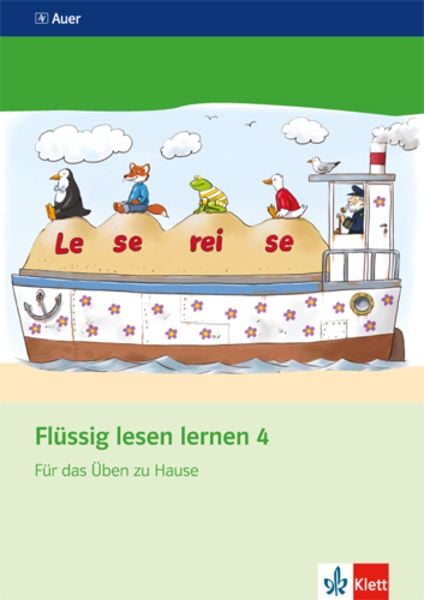 Flüssig lesen lernen. Arbeitsheft für das Üben zu Hause 4. Schuljahr, Taschenbuch von Gero Tacke, Klett Schulbuchverlag, 9783120066446