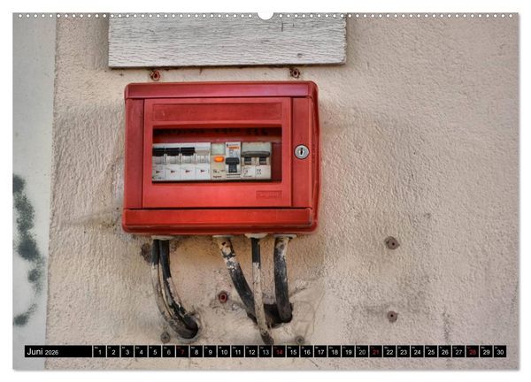 Produktbild: Unter Strom - Elektroinstallationen der besonderen Art (hochwertiger Premium Wandkalender 2026 DIN A2 quer), Kunstdruck in Hochglanz