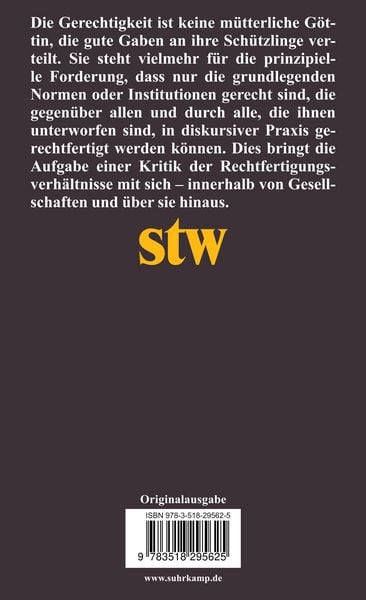 Produktbild: Kritik der Rechtfertigungsverh&auml;ltnisse