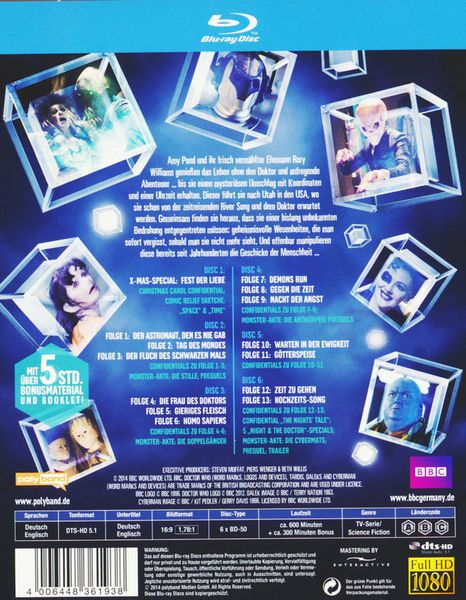 Produktbild: Doctor Who - Die komplette 6. Staffel [6 BRs]