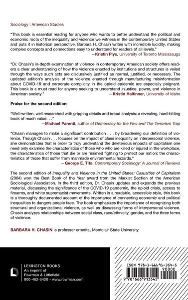 Produktbild: Inequality & Violence in the United States