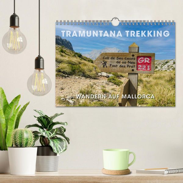 Produktbild: Tramuntana Trekking - Wandern auf Mallorca (Wandkalender 2026 DIN A4 quer), CALVENDO Monatskalender