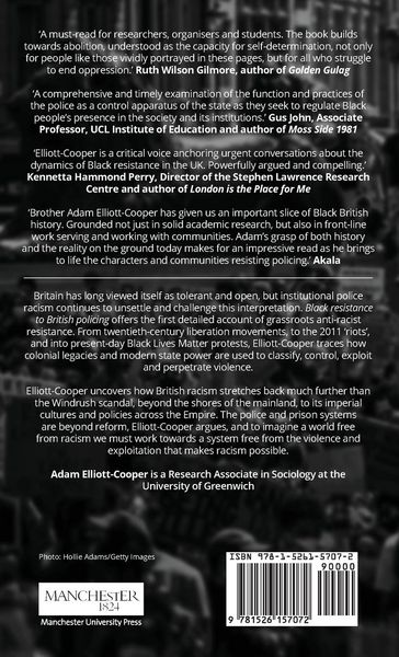 Produktbild: Black resistance to British policing