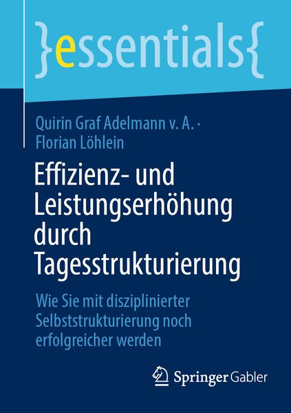 Produktbild: Effizienz- und Leistungserh&ouml;hung durch Tagesstrukturierung