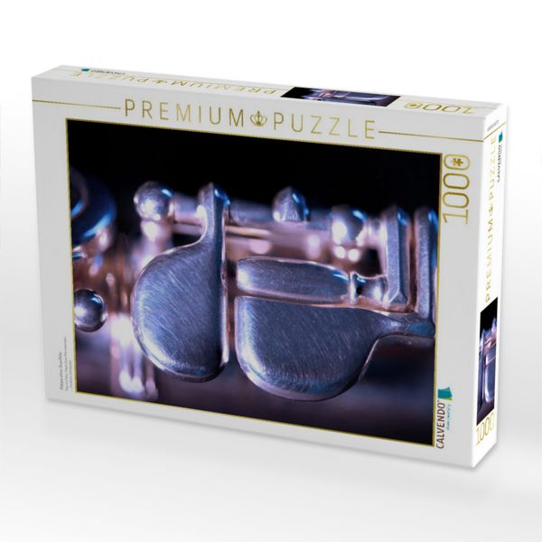 Produktbild: CALVENDO Puzzle Klappe einer Querfl&ouml;te | 1000 Teile Lege-Gr&ouml;&szlig;e 64x48cm Foto-Puzzle f&uuml;r gl&uuml;ckliche Stunden