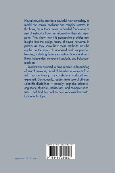 Produktbild: An Information-Theoretic Approach to Neural Computing