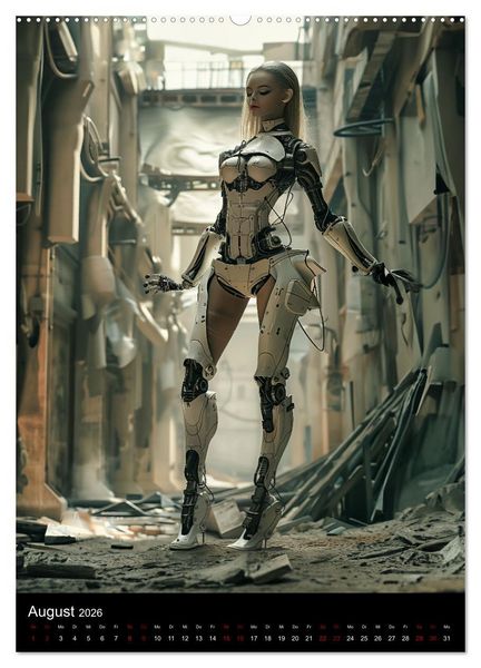 Produktbild: CYBER SISTERS (hochwertiger Premium Wandkalender 2026 DIN A2 hoch), Kunstdruck in Hochglanz