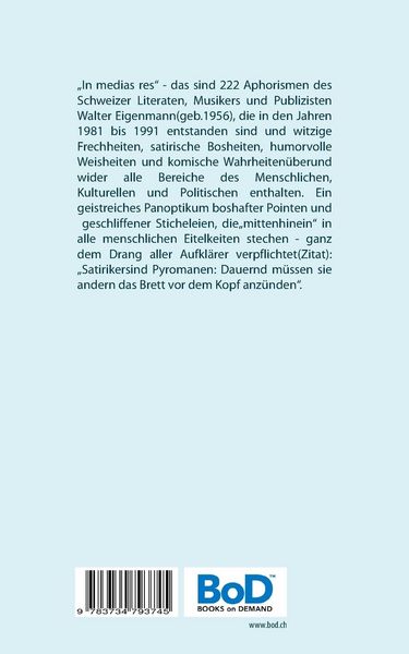 Produktbild: In medias res