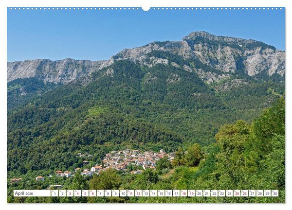 Produktbild: Thassos - Insel im Thrakischen Meer (Wandkalender 2026 DIN A2 quer), CALVENDO Monatskalender