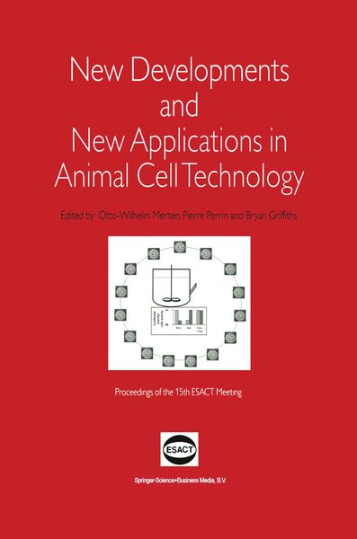 Produktbild: New Developments and New Applications in Animal Cell Technology