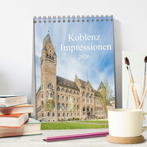 Produktbild: Koblenz Impressionen (Tischkalender 2026 DIN A5 hoch), CALVENDO Monatskalender
