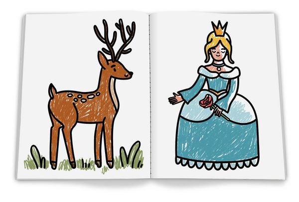 Produktbild: Mein erstes superdickes Malbuch. Prinzessinnen