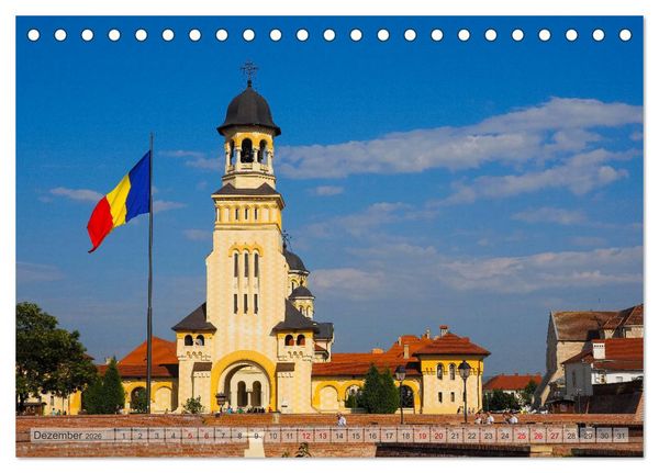 Produktbild: Rum&auml;nien, Alba Iulia - Karlsburg (Tischkalender 2026 DIN A5 quer), CALVENDO Monatskalender