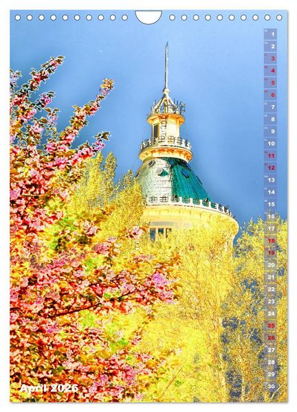 Produktbild: Budapest - K&uuml;nstlerische Fotografie (Wandkalender 2026 DIN A4 hoch), CALVENDO Monatskalender