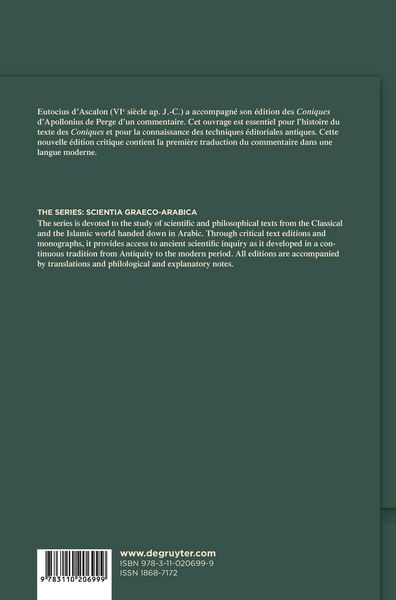 Produktbild: Eutocius d&rsquo;Ascalon