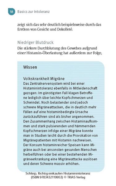 Produktbild: Richtig einkaufen Histamin-Intoleranz
