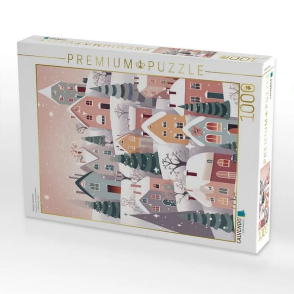 Produktbild: CALVENDO Puzzle Frostiger Dezember | 1000 Teile Lege-Gr&ouml;&szlig;e 64x48cm Foto-Puzzle f&uuml;r gl&uuml;ckliche Stunden