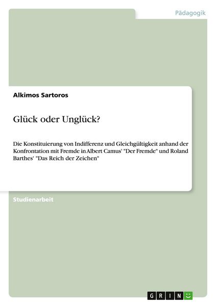 Produktbild: Gl&uuml;ck oder Ungl&uuml;ck?