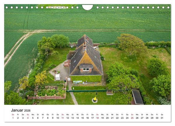 Produktbild: Fehmarn - "fe mer" nat&uuml;rlich "am Meer gelegen" (Wandkalender 2026 DIN A4 quer), CALVENDO Monatskalender