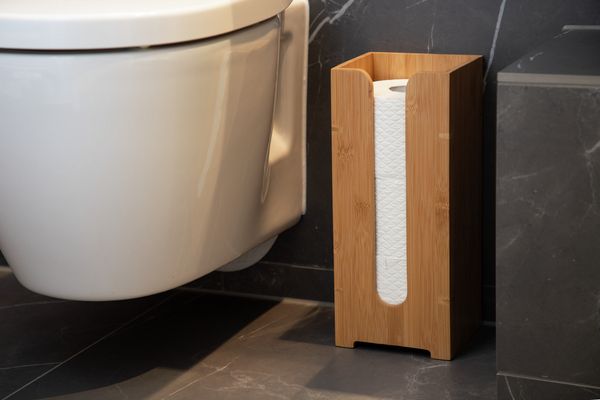 Produktbild: Toilettenpapierhalter Mod. Bambusa, aus Bambus