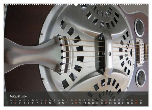 Produktbild: Instrumenten Perspektiven (Wandkalender 2026 DIN A2 quer), CALVENDO Monatskalender