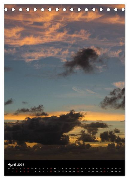 Produktbild: Hawaiian Sunsets (Tischkalender 2026 DIN A5 hoch), CALVENDO Monatskalender
