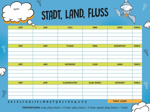 Produktbild: Der gro&szlig;e Spieleblock - Spiele f&uuml;r die ganze Familie