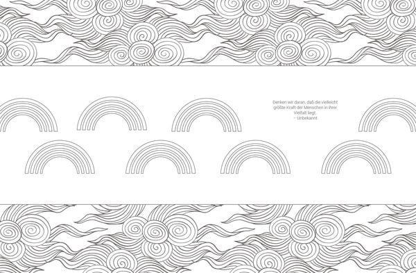 Produktbild: Inspiration Rainbow – 50 kunterbunte Motive zum Ausmalen für mehr Spaß im Alltag