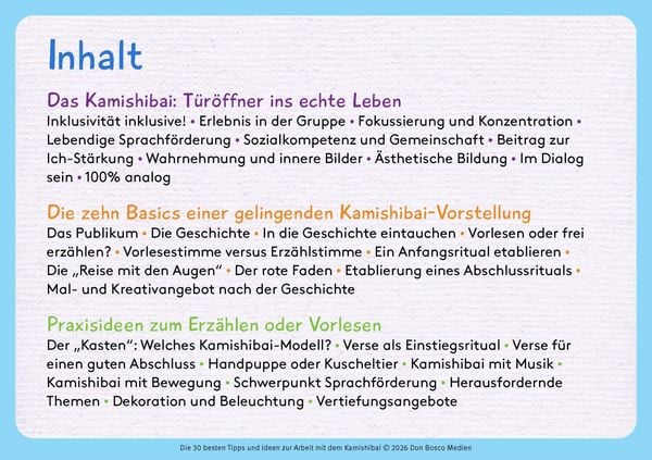 Produktbild: Sprachf&ouml;rderung leicht gemacht: Die 30 besten Tipps und Ideen zur Arbeit mit dem Kamishibai