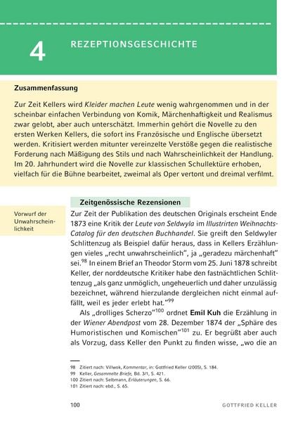 Produktbild: Kleider machen Leute von Gottfried Keller