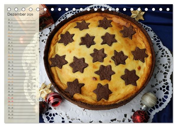 Produktbild: Kuchen, Keks und Co: Frau Bennos Leckereien f&uuml;r das ganze Jahr (Tischkalender 2026 DIN A5 quer), CALVENDO Monatskalender