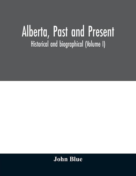 Produktbild: Alberta, past and present