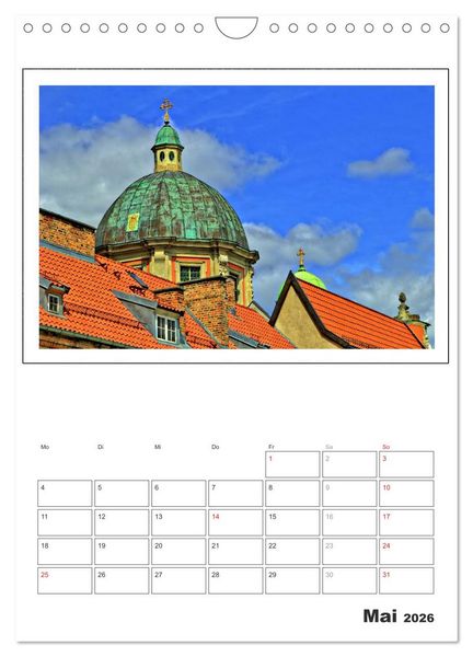 Produktbild: Danzig - Gdansk (Wandkalender 2026 DIN A4 hoch), CALVENDO Monatskalender