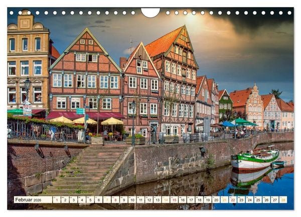 Produktbild: Reise durch Deutschland - Hansestadt Stade (Wandkalender 2026 DIN A4 quer), CALVENDO Monatskalender