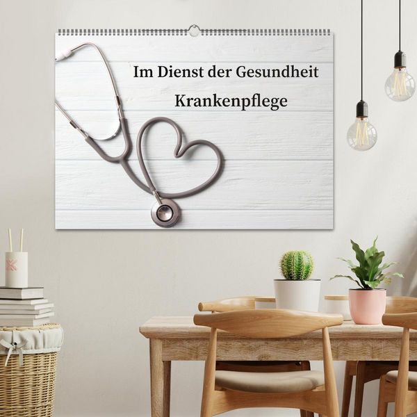 Produktbild: Im Dienst der Gesundheit - Krankenpflege (Wandkalender 2026 DIN A2 quer), CALVENDO Monatskalender