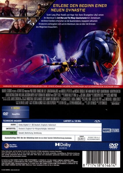 Produktbild: Ant-Man and the Wasp - Quantumania