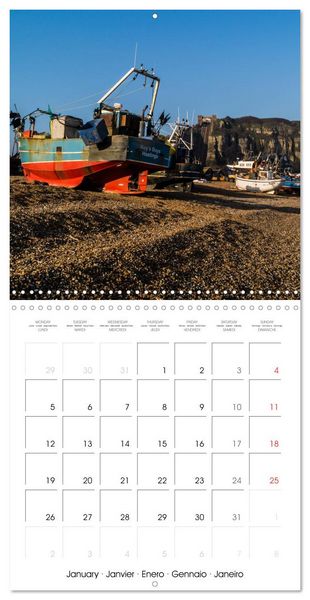 Produktbild: Hastings and St Leonards-on-Sea (Wall Calendar 2026 12 &times; 12 Inch) CALVENDO 12 Month Wall Calendar