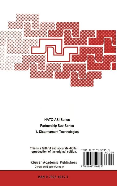Produktbild: Scientific Advances in Alternative Demilitarization Technologies