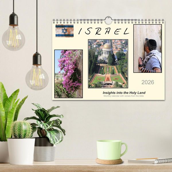 Produktbild: ISRAEL (Wall Calendar 2026 DIN A4 landscape), CALVENDO 12 Month Wall Calendar