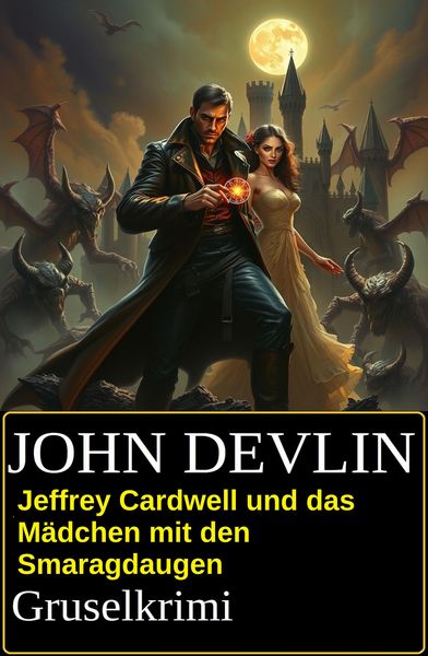 Produktbild: Jeffrey Cardwell und das M&auml;dchen mit den Smaragdaugen: Grusel-Krimi